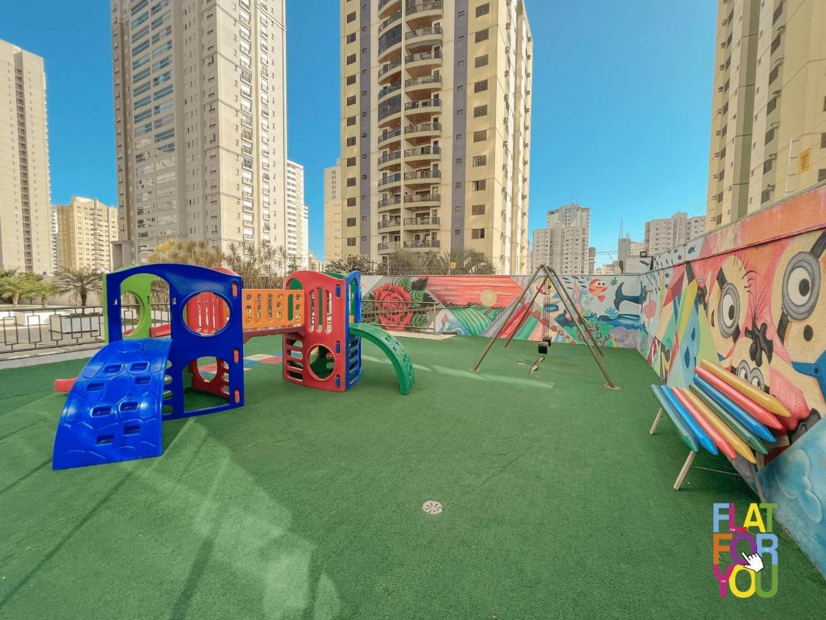 #2302# #Borges Landeiro Olympus #Apartamento De 2Q Lejlighed Goiânia Eksteriør billede