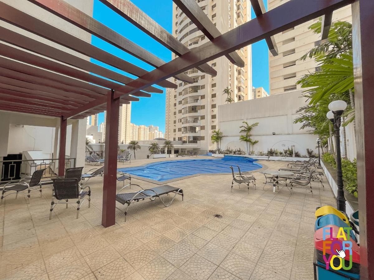 #2302# #Borges Landeiro Olympus #Apartamento De 2Q Lejlighed Goiânia Eksteriør billede