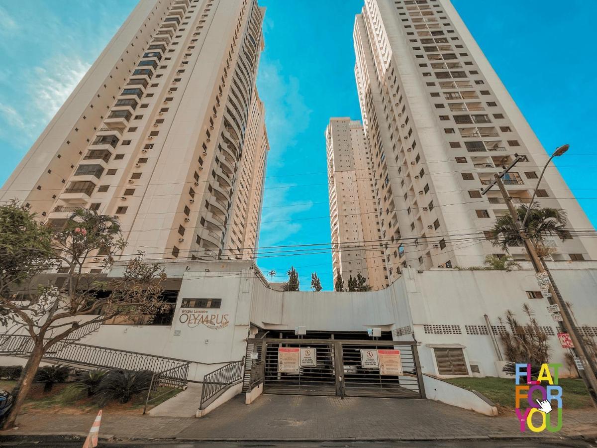 #2302# #Borges Landeiro Olympus #Apartamento De 2Q Lejlighed Goiânia Eksteriør billede